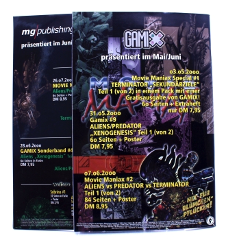 Gamix Sonderband ALIENS Comic Nr. 3 und 4: Xenogenesis Teil 1 und 2 (Komplettset)